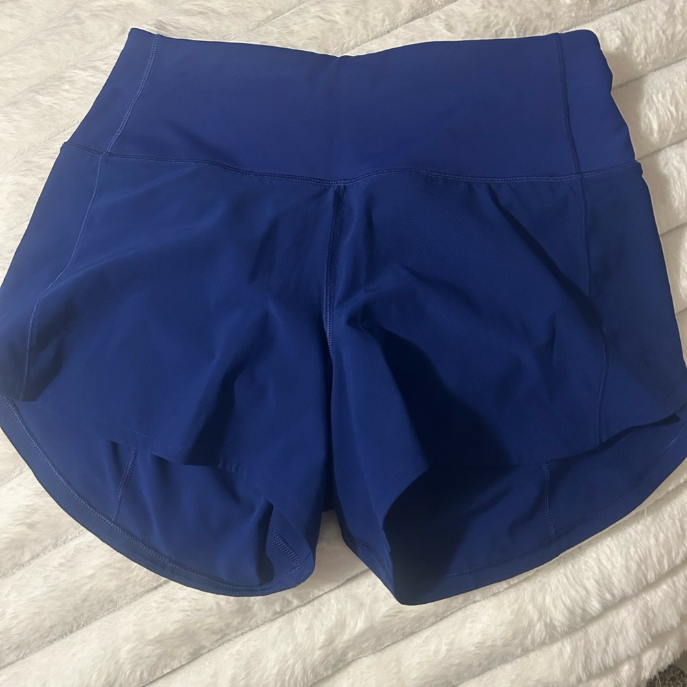 Lululemon Athletica Deep Blue Athletic Shorts